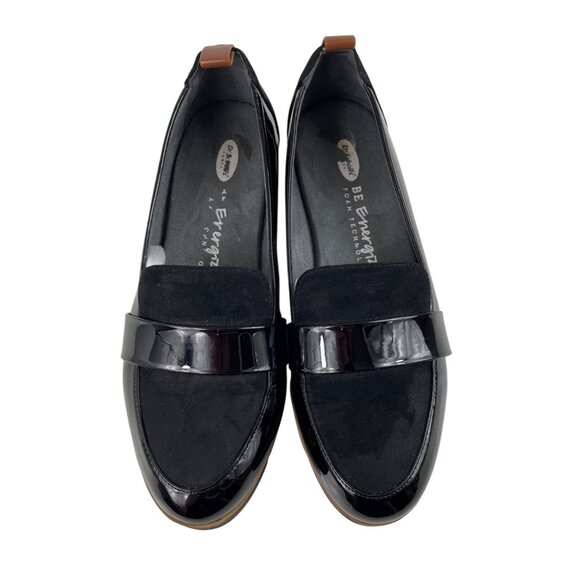 Dr. Scholl's Webster Black Wedge Patent Leather Loafer Womens Size 7M - Picture 5 of 11